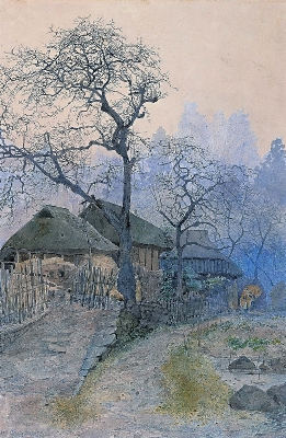 AIが生み出せないぬくもり 丸山晩霞の絵に宿る｜信濃毎日新聞デジタル