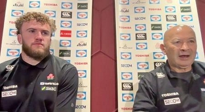 ラグビー日本「テンポよく攻撃」 ジョージア戦前にジョーンズHC