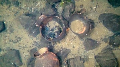 琵琶湖に1万年超前の縄文土器 無人潜水機で湖底スキャン｜信濃毎日