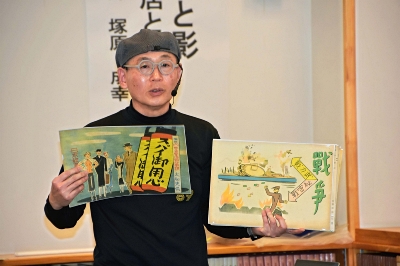 国策に利用された「紙芝居」から情報との向き合い方考える 辰野町で