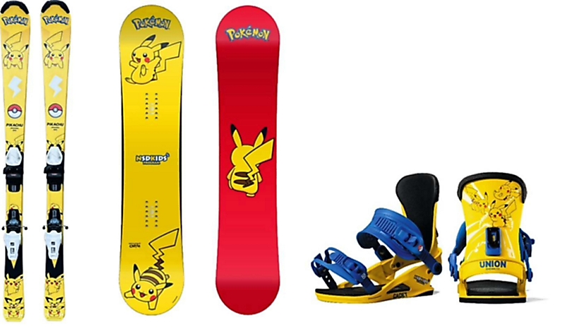 ポケモン ピカチュウ オリジナルスノーボード　110cm 大町市の鹿島槍スキー場が「ポケモンエリア」をリニューアル レンタル