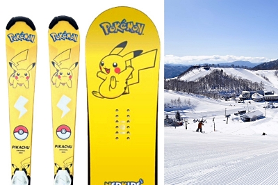 大町市の鹿島槍スキー場が「ポケモンエリア」をリニューアル レンタル