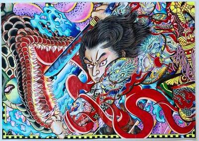 45人殺傷の植松聖死刑囚が描いた絵画とは… 死刑囚17人の表現展、1人