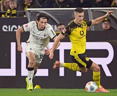 ボルシアMG町野は後半途中から サッカーのドイツ1部｜信濃毎日新聞