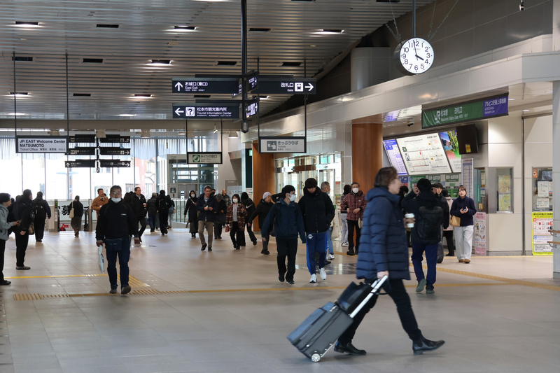 まつもとぉ～」が聞こえない松本駅 長年親しまれたのアナウンス「復活