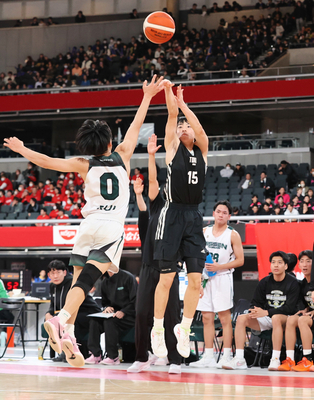 東海大諏訪の清田､第4Qに3点シュート2本決め勝利引き寄せる【高校