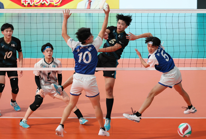 松本国際（長野）、都城工（宮崎）にストレート負け 春高バレー2回戦