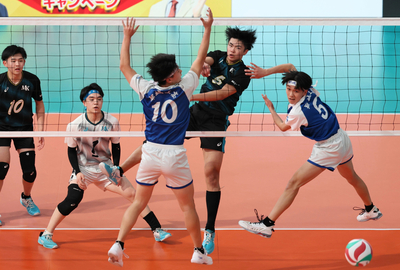 松本国際（長野）、都城工（宮崎）にストレート負け 春高バレー2回戦