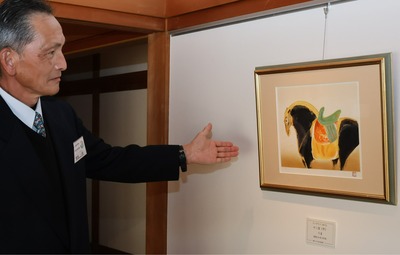 佐久穂町の奥村土牛記念美術館で季節がテーマのリトグラフを展示｜信濃