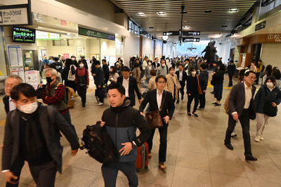 独自】大型連休に｢まつもとぉ～｣復活 名物アナウンス､松本駅通路で放送