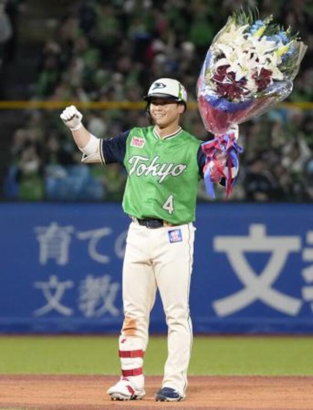 ヤクルト丸山和郁がサイクル安打 プロ野球史上73人目｜信濃毎日新聞