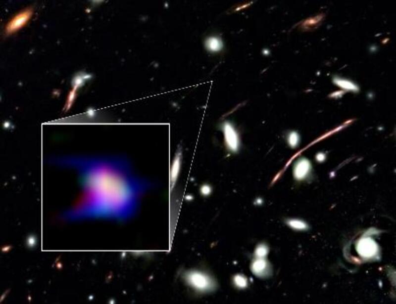 誕生直後の極小銀河を観測 宇宙初期、130億年前｜信濃毎日新聞デジタル
