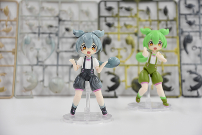 ずんだもん」フィギュアにプラモデルの外枠を再利用 樹脂不足、持続