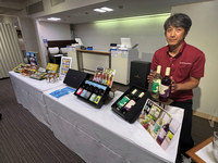 ながの東急百貨店の「お中元ギフトセンター」に並ぶ商品
