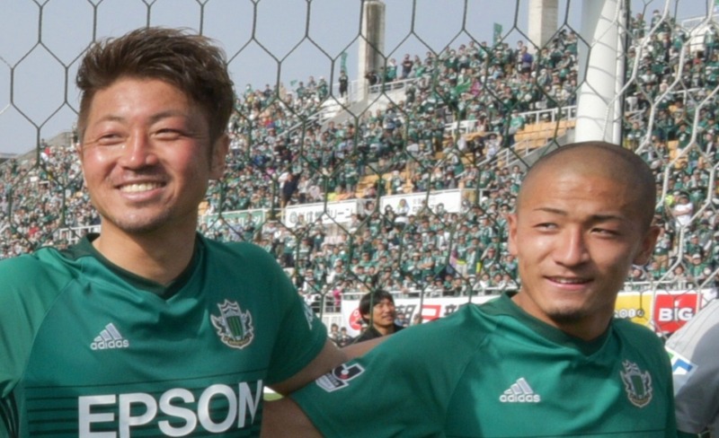 【美品】松本山雅 高崎寛之9番 サッカーシャツ Lサイズ 山雅OBの高崎寛之さん｢今からは想像もつかないが…｣ W杯代表・前田大然