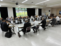 県木曽合同庁舎で開かれた木曽地域公共交通活性化協議会