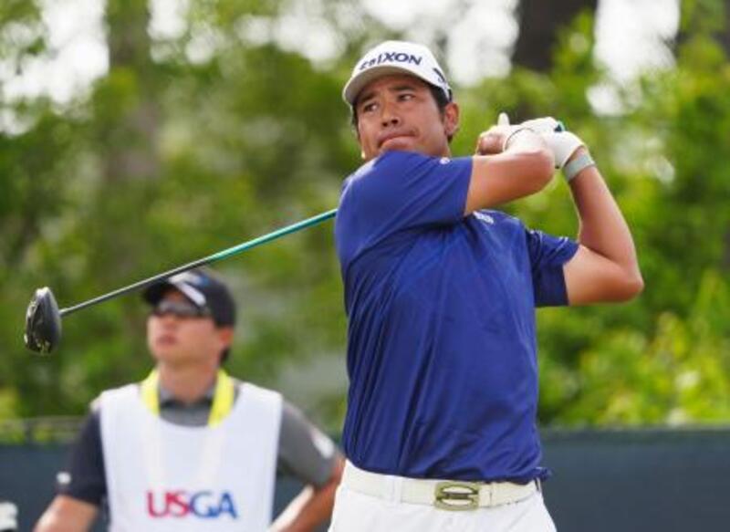 全米OPゴルフの松山暫定29位 濃霧で中断、一部競技終えられず｜信濃