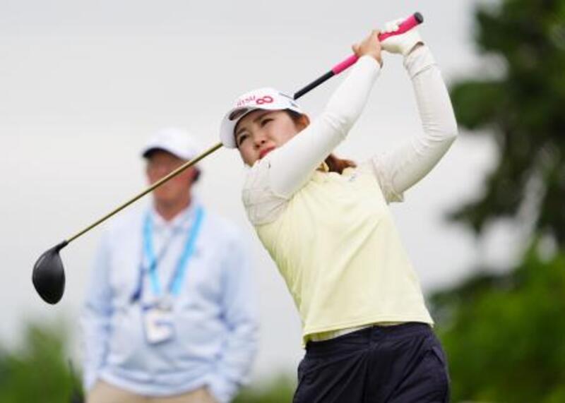 古江彩佳8位、首位と6打差 全米女子プロゴルフ第1日｜信濃毎日新聞