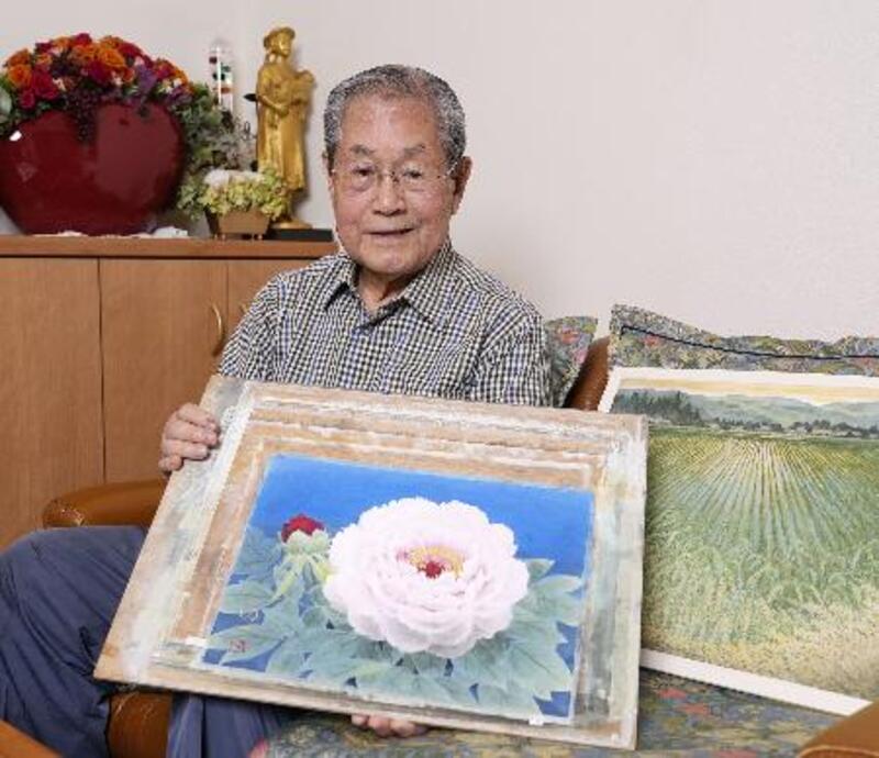 日本画の那波多目功一さん死去 芸術院賞、文化功労者｜信濃毎日新聞