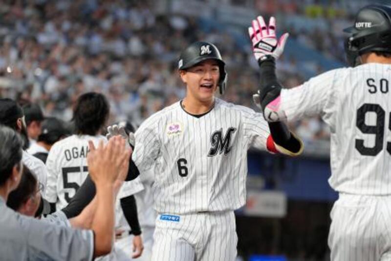 ロッテロッテ。 ロ10―2日（7日） ロッテ、3本塁打で快勝｜信濃毎日新聞デジタル 信州