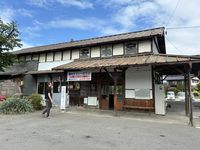 長野電鉄旧屋代線の旧松代駅舎