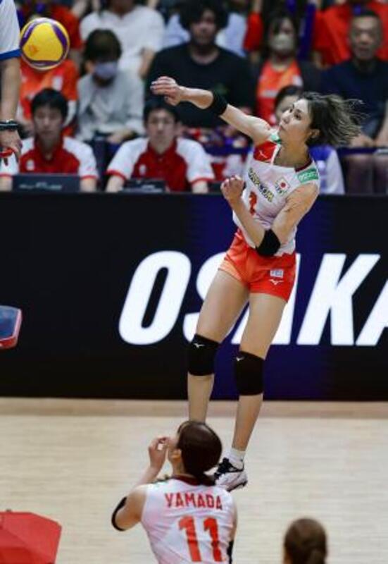 日本逆転勝利で決勝大会進出 バレー女子ネーションズリーグ｜信濃毎日