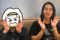 「ばーば」（左）と、孫のともろうさん＝ともろうさん提供