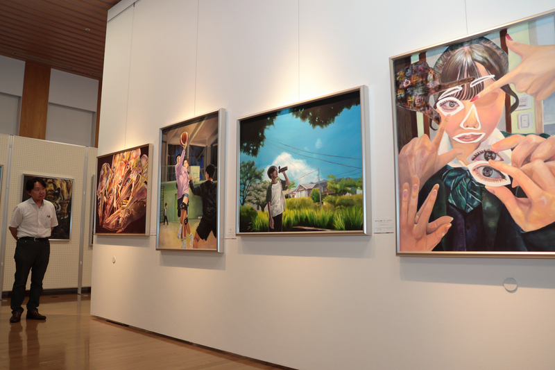 高校生の研ぎ澄ました感性 市立長野高校美術部が長野市芸術館で作品展