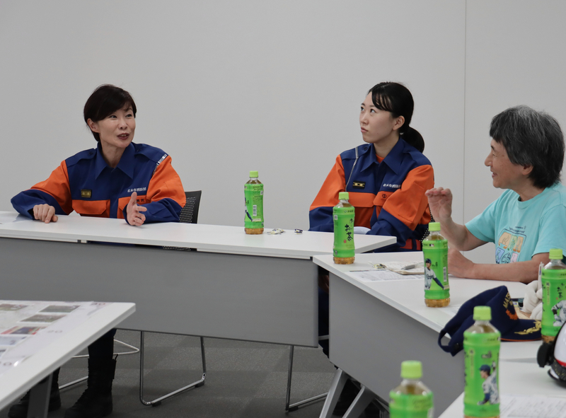 消防団に「女性の存在は欠かせない」 松本市で地域防災を考えるのサムネイル