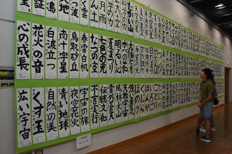 長野県書道展の入賞・入選作品、長野市で展示始まる｜信濃毎日新聞