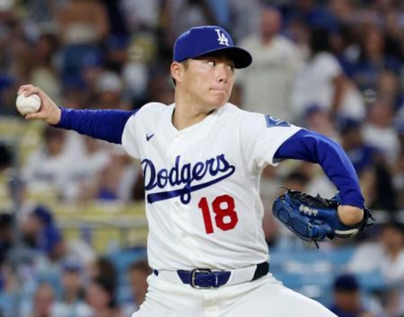 山本、自己最多13勝目 大谷は欠場、村上が31号｜信濃毎日新聞デジタル