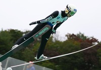 女子で3位に入った丸山希