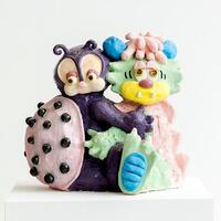 　アレイク・シリングとVERDYによるコラボレーション作品「Tickle　Bug　and　Visty　Bear　2025」（提供写真）