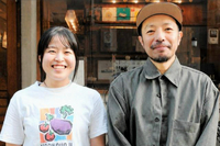 大澤典佳さん（左）と西村伸也さん＝茄子おやじ提供
