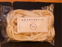 新たに販売を始めた米粉うどん