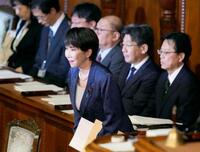 　衆院本会議で所信表明演説に臨む高市首相＝5日午後