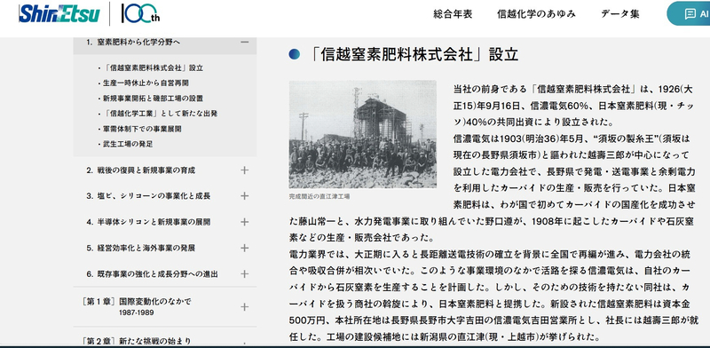 長野市で生まれ世界トップシェアに 信越化学、創立100周年の特設サイト