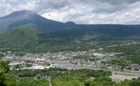 軽井沢町の全景（資料写真）