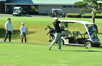 2026信毎愛読者第29回サンクスゴルフ決勝大会でプレーする参加者