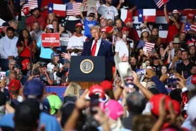 トランプ氏、苦戦の南部で票固め 共和党地盤、危機感募る｜信濃毎日