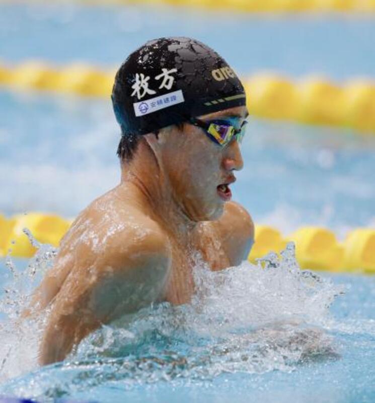 競泳、大橋信が短水路日本新 男子200メートル平泳ぎ
