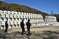 工事が完了した「堆積工」