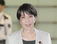 　首相官邸に入る高市早苗首相＝2026年10月9日