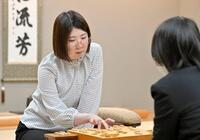 第48期霧島酒造杯女流王将戦3番勝負の第3局で、中七海女流三段を破り5連覇を果たした西山朋佳女流王将=21日午後、東京都渋谷区の将棋会館