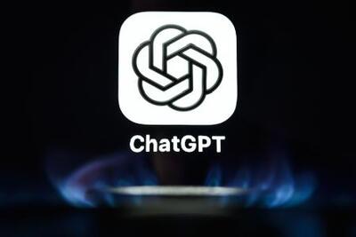 米オープンAIのチャットGPTのロゴ（ゲッティ＝共同）